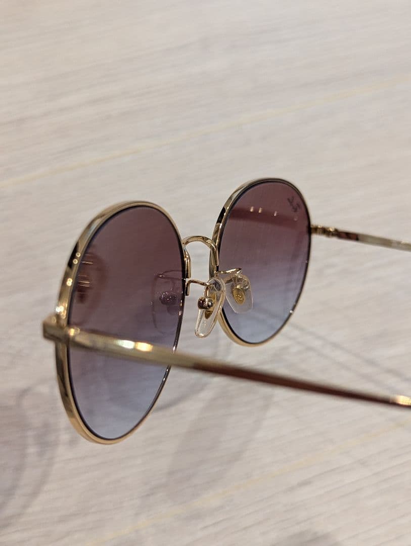 Ray-Ban グラデーションピンク サングラス