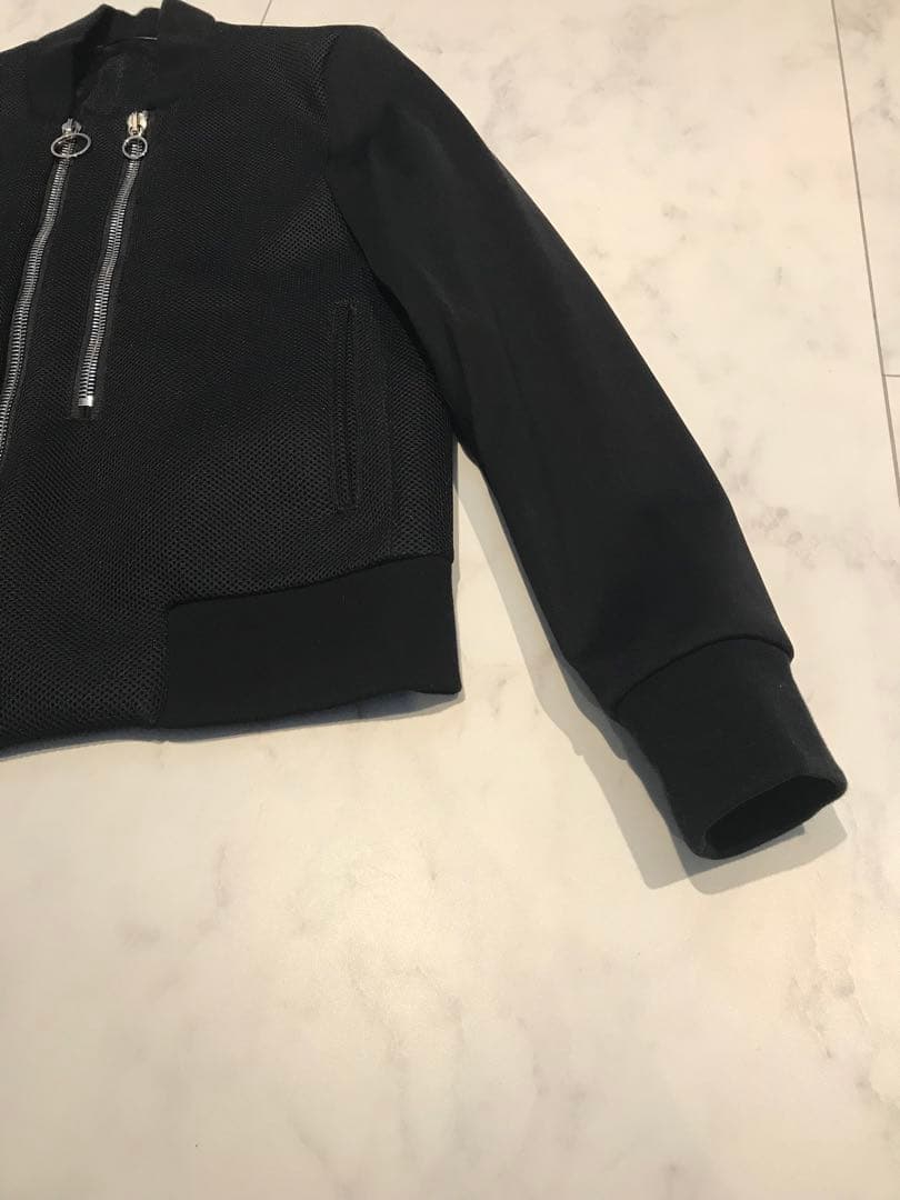 Paul Smith ポールスミス メッシュ ブルゾン ジャケット 黒