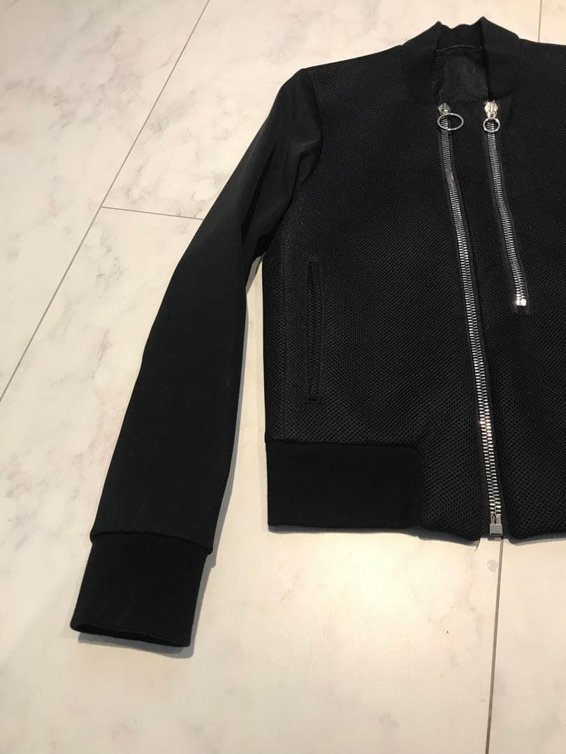 Paul Smith ポールスミス メッシュ ブルゾン ジャケット 黒