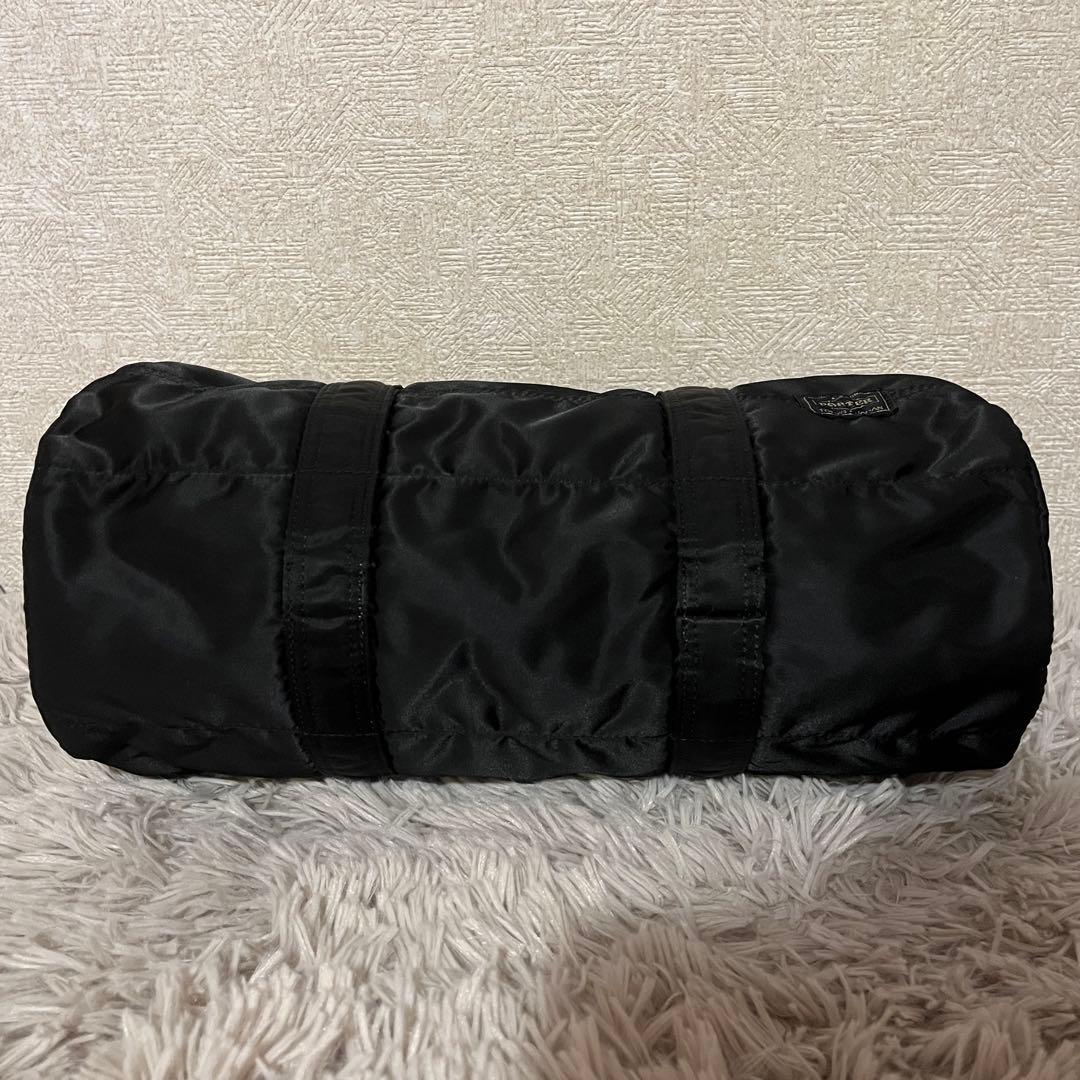 極美品 PORTER ポーター タンカー ダッフルバッグ ボストンバッグ L 黒