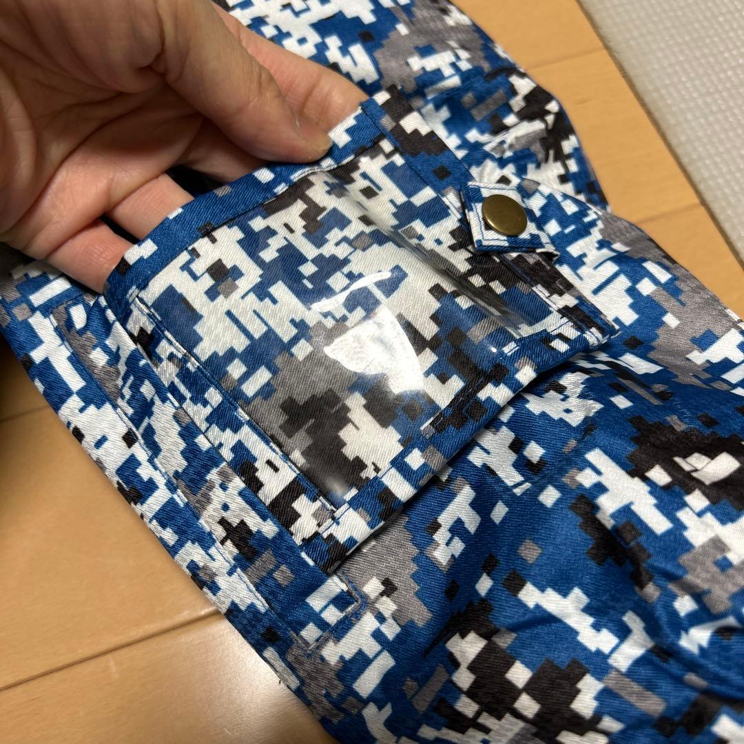 【未使用に近い】スキーウェア スノボ 130〜150cmサイズ調整可能　上下