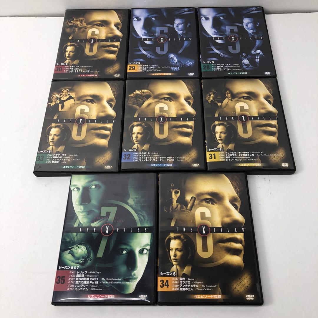 04▢デアゴスティーニ Xファイル 全49巻+劇場版 DVD IY0521-9