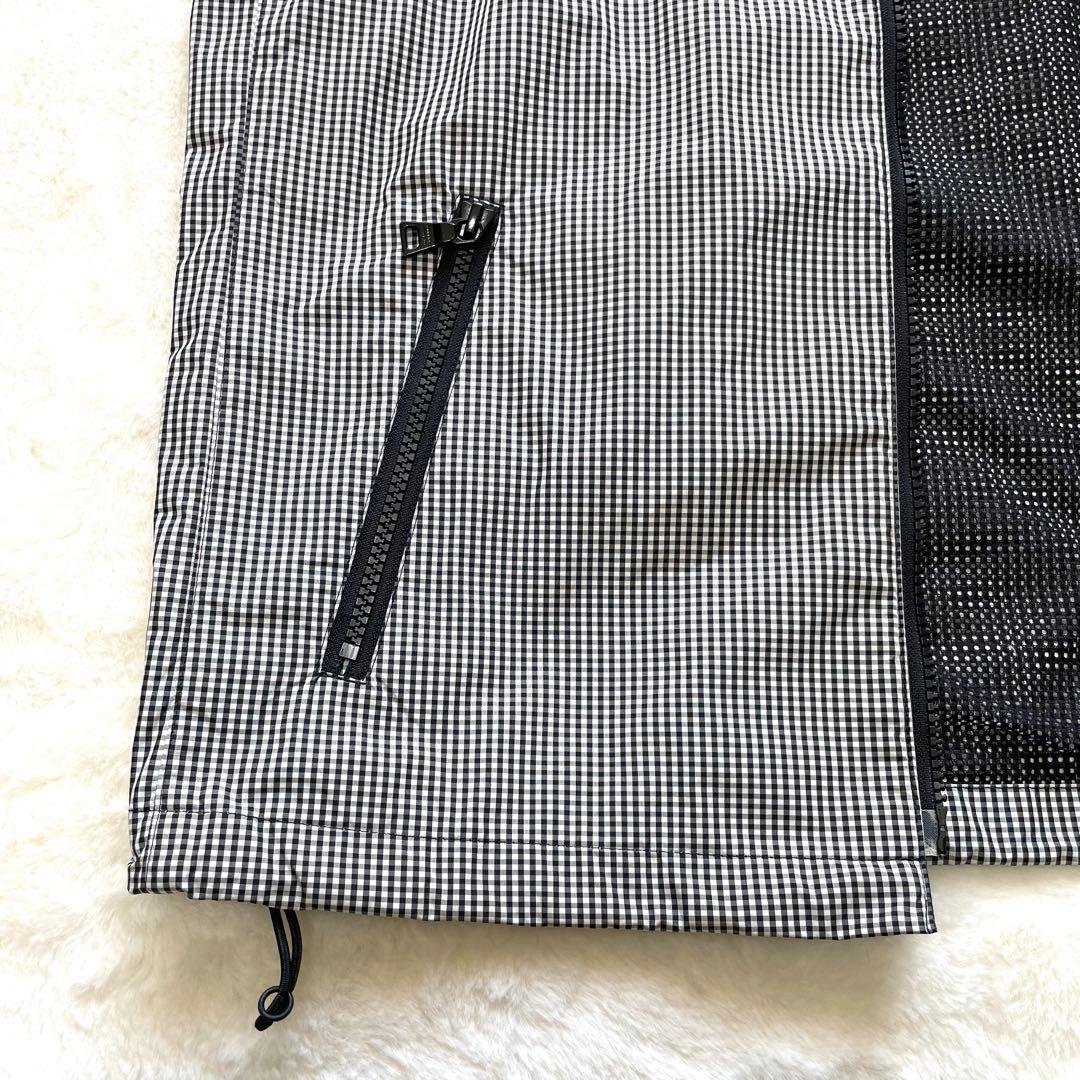 バーバリー BURBERRYブラックレーベル　ベスト フード チェック