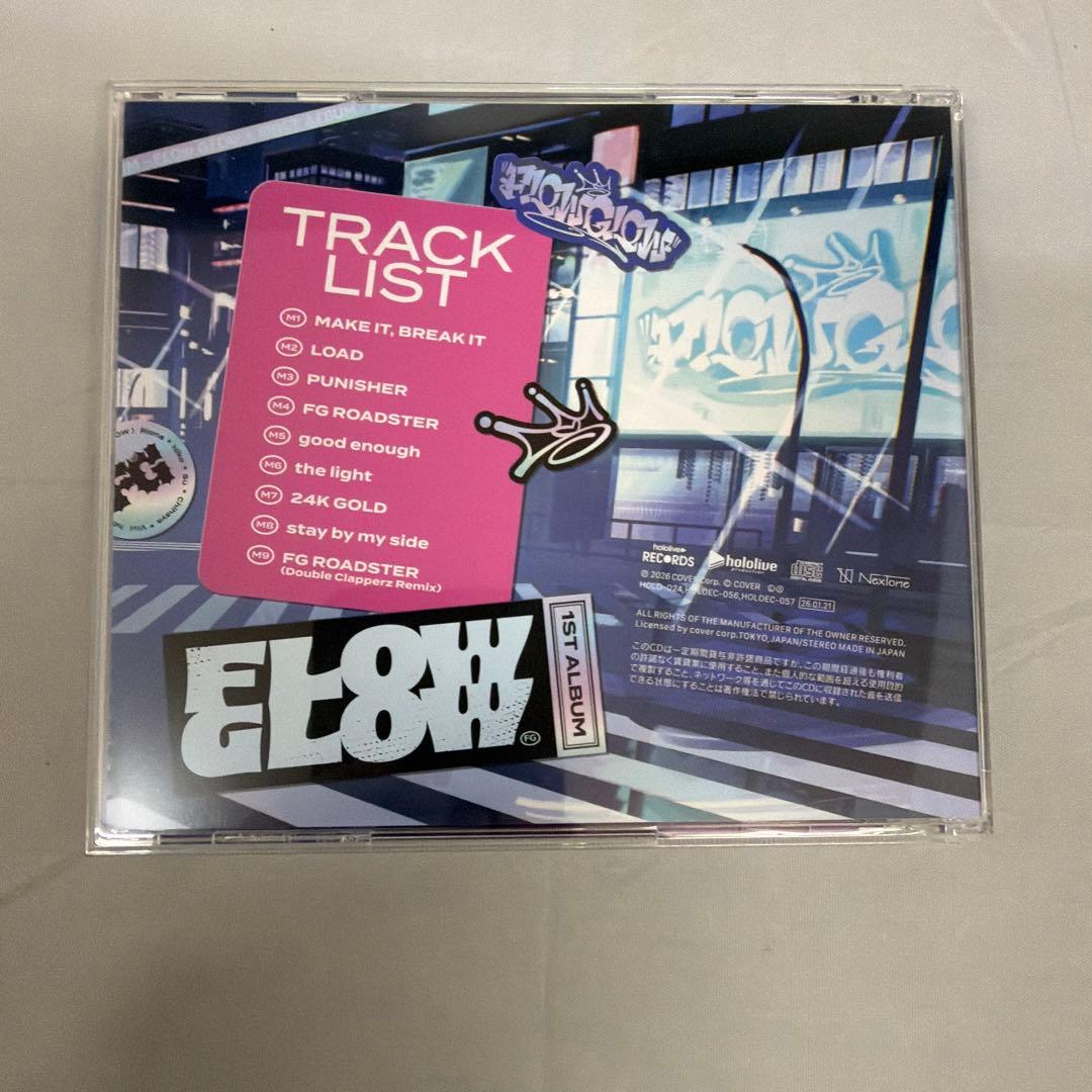 綺々羅々ヴィヴィ　直筆サイン　FLOWGLOW 1st アルバム EC数量限定