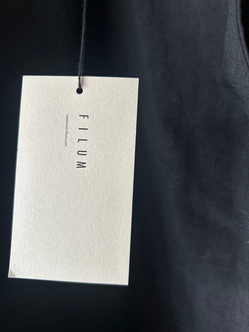 まなつ　FILUM フィルム　リラックスミドルトレンチ
