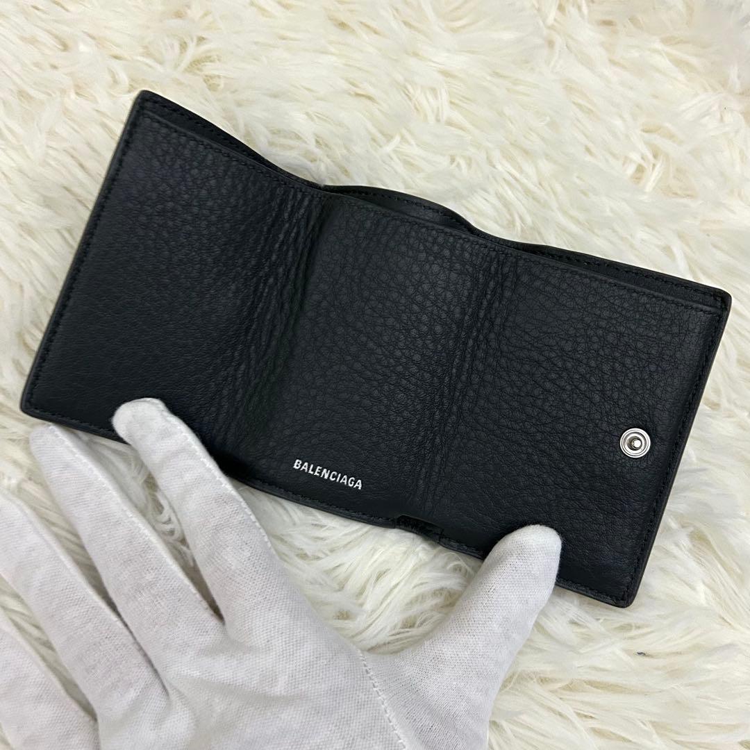 ［専用］BALENCIAGA コンパクトウォレット 三つ折り財布 グレー
