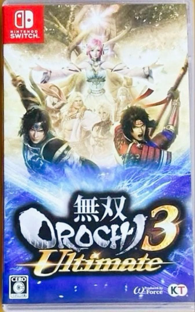 任天堂スイッチソフト無双OROCHI3Ultimate⭐️アクション（動作確認⭕️）