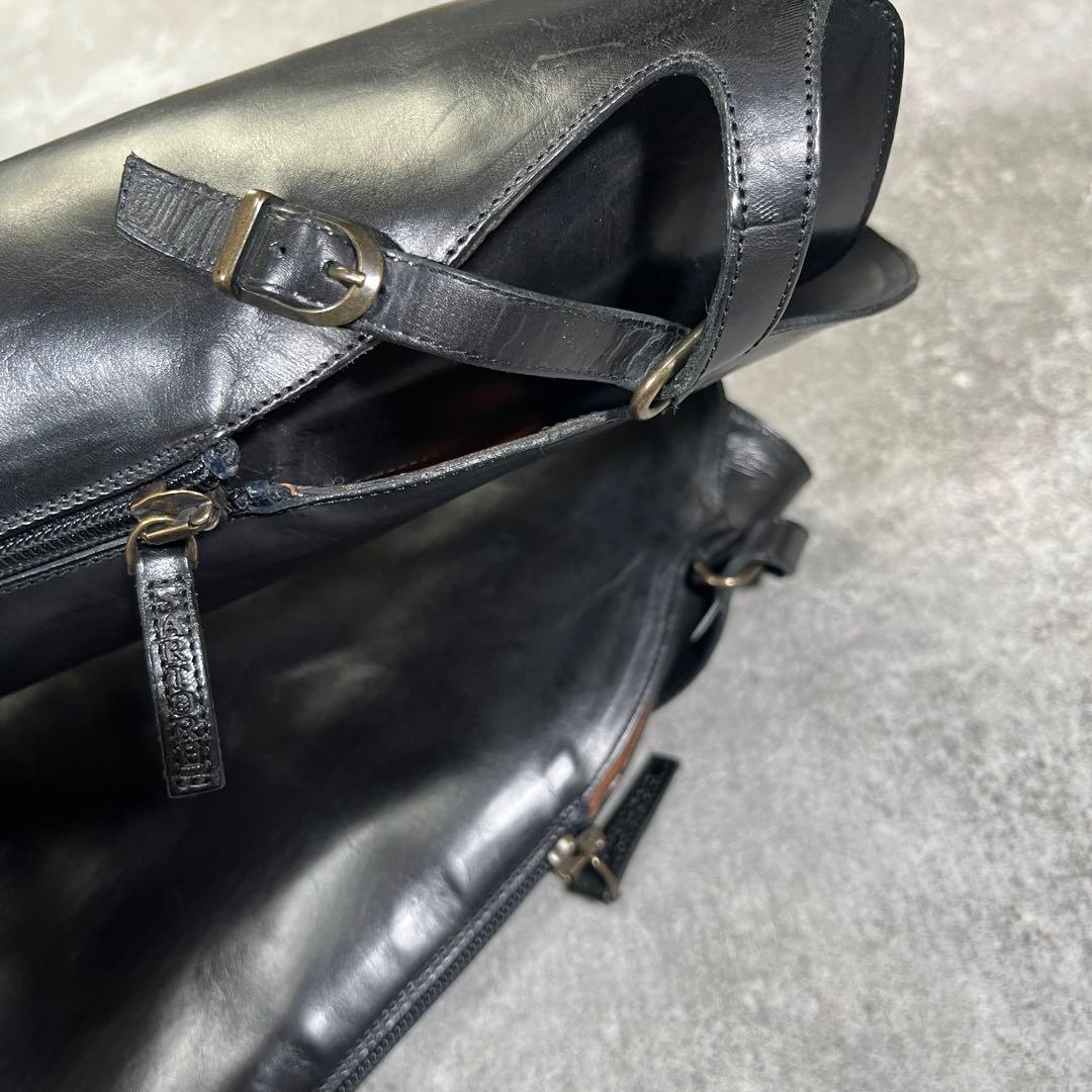 SARTORE Paris ジョッキーブーツ　36.5 クロスベルトロングブーツ