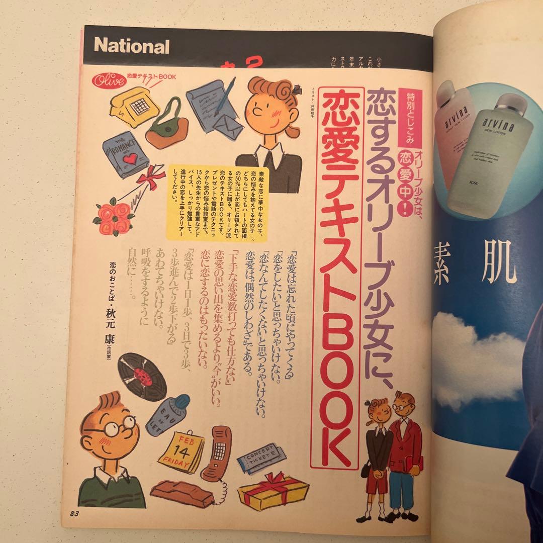 Olive 雑誌セット1987年1月〜5月号 (9冊)