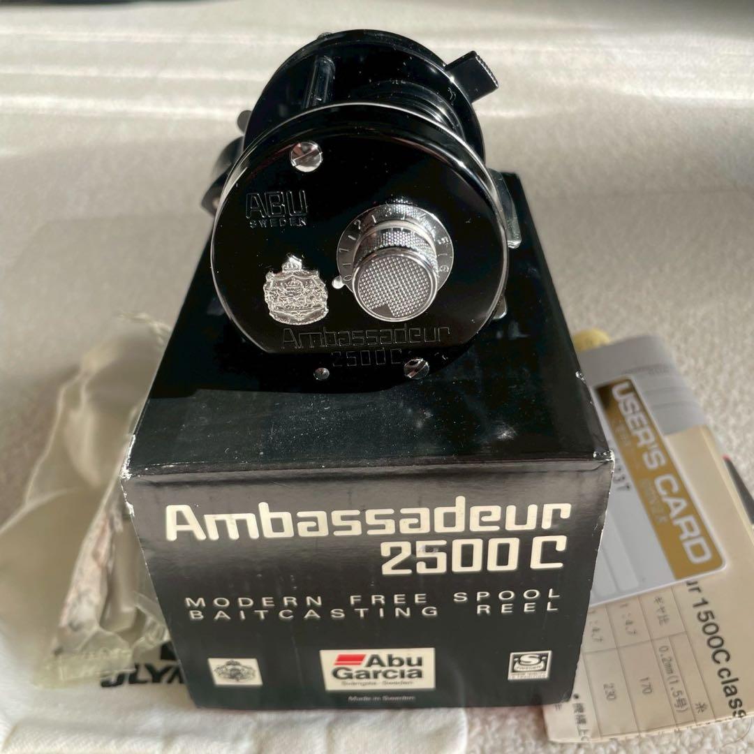 Abu Garcia Ambassadeur 2500C 黒　デッドストック新品