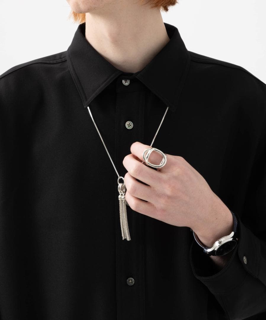 アクセサリー OX JEWELRY SILVER TASSEL NECKLACE MB