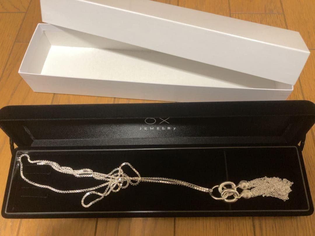 アクセサリー OX JEWELRY SILVER TASSEL NECKLACE MB