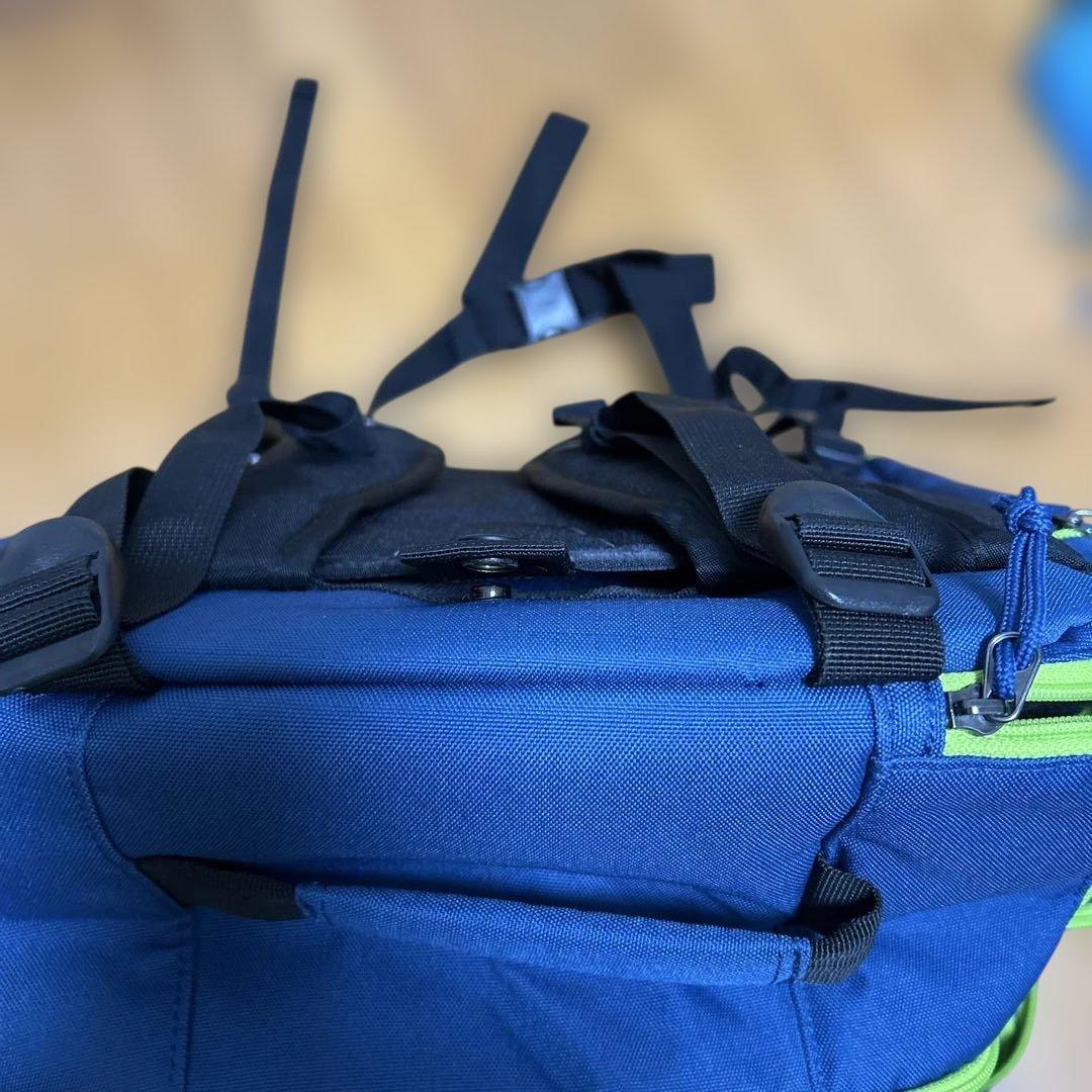 Salomon スノーギア バックパック ブルー　中古美品