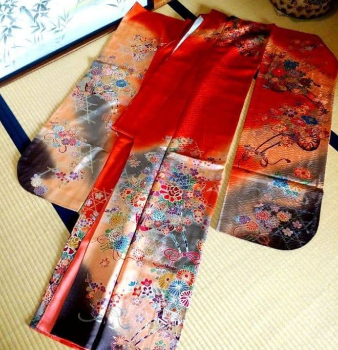 圧巻の逸品&極美品【成人式 正絹 和装小物 着物 振袖 留袖 訪問着 黒留袖】