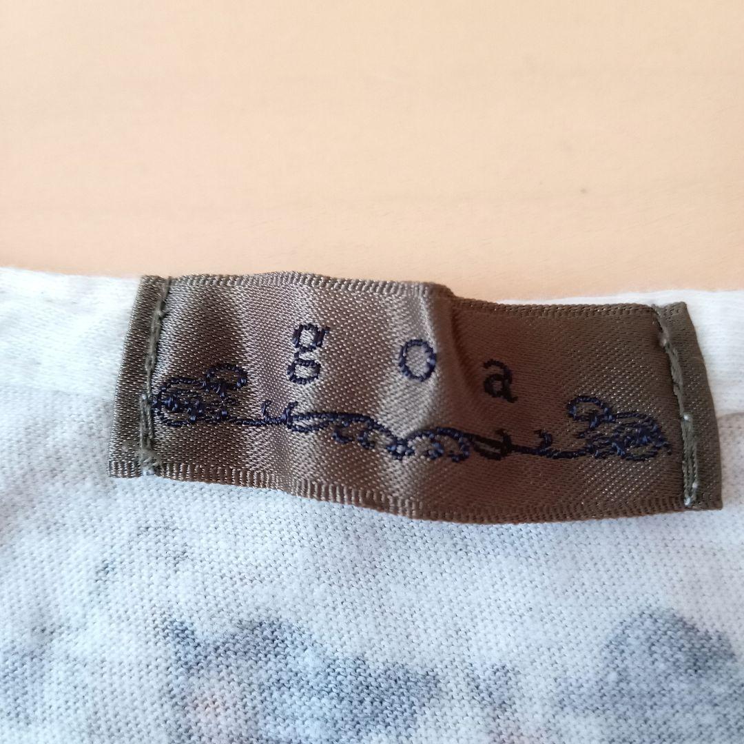 【Y2K】goa ゴア Tシャツ プリント 古着 90s フレンチスリーブ 夏