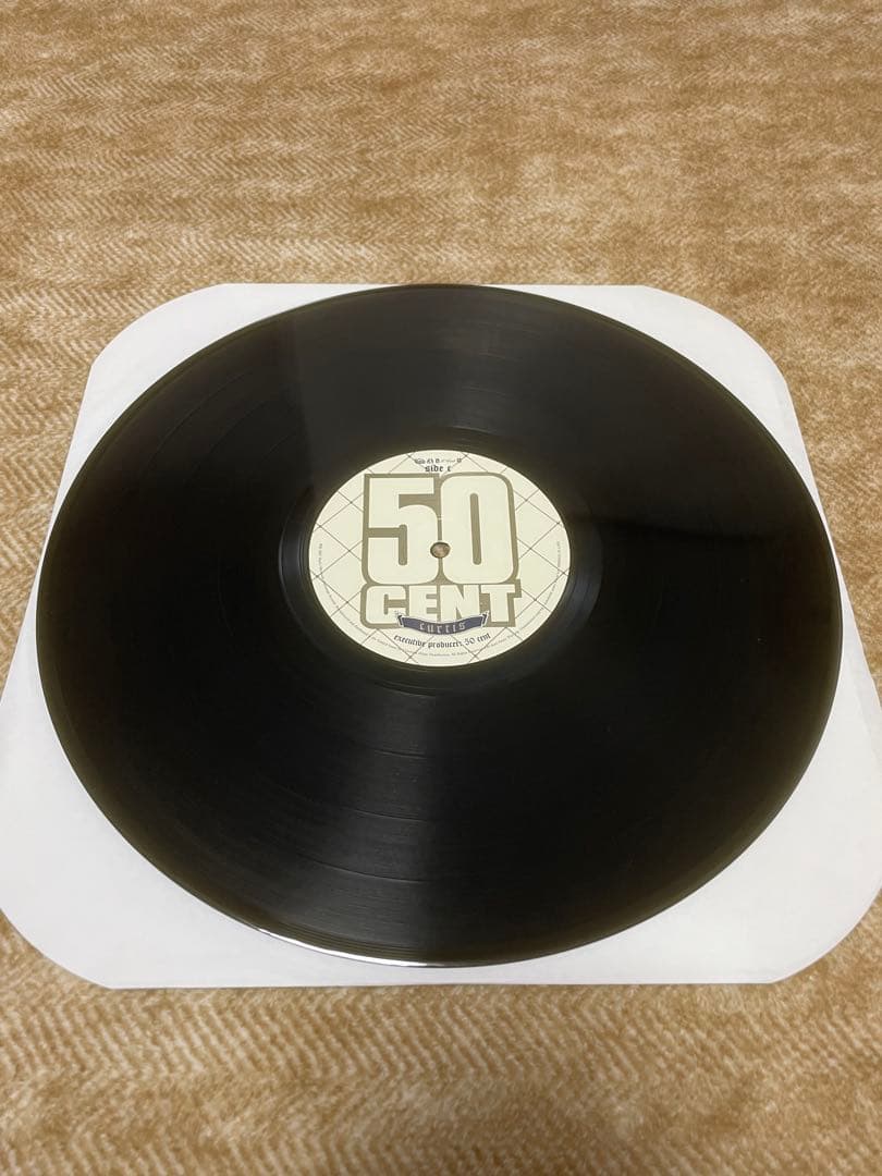 50cent curtis LP レコード　12インチ　ヒップホップ