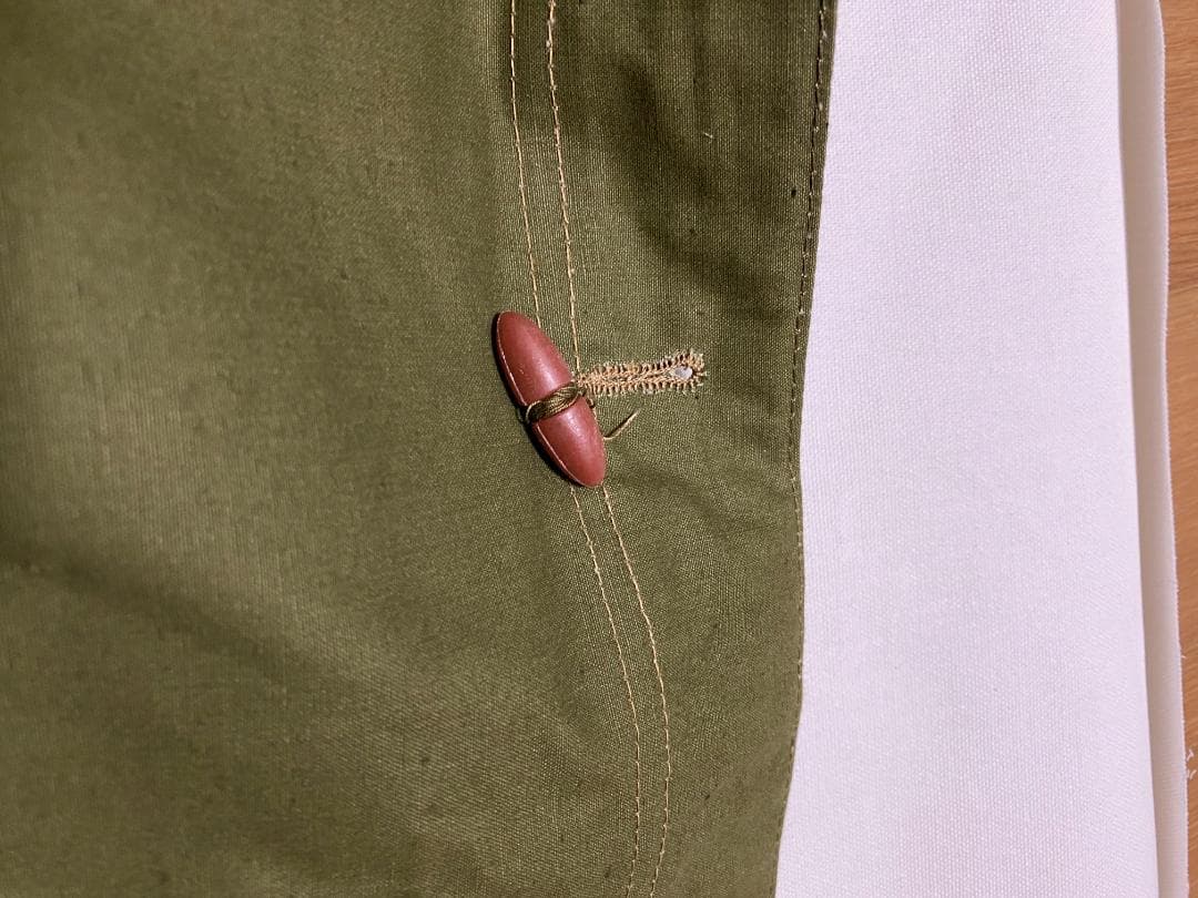 ルーマニア軍 テントシート ポンチョ デッドストック オリーブ
