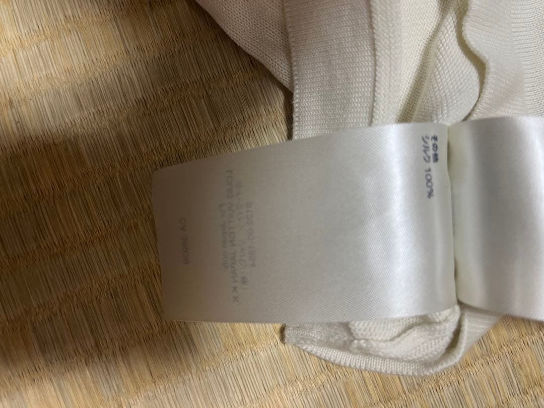 LOUIS VUITTON エンドゴール ニットTシャツ メンズ ホワイト XS