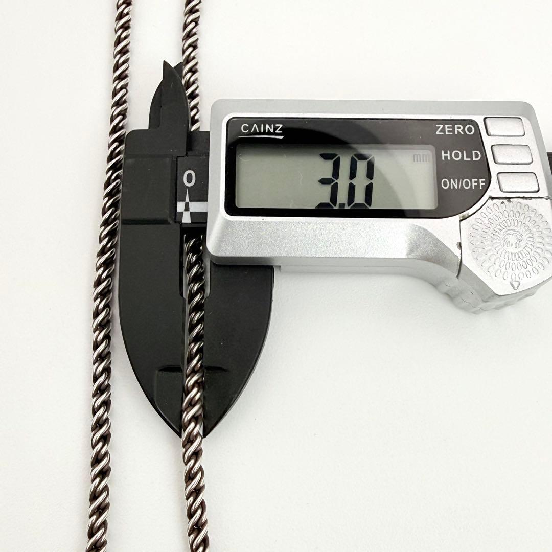 ●【極美品】かすう工房 廃番 ネックレスチェーン 3.0mm 43cm