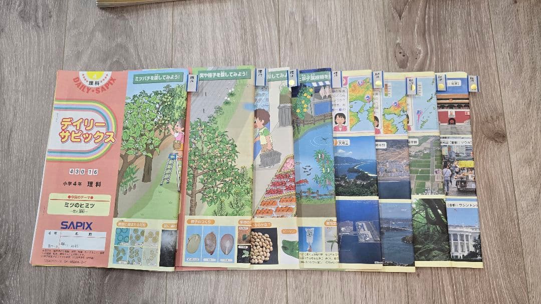 SAPIX　小学4年生向け　学習教材セット　2025-2026