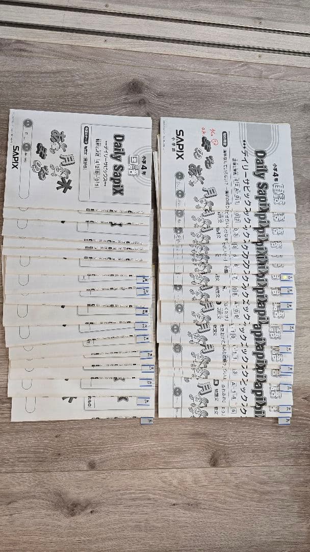 SAPIX　小学4年生向け　学習教材セット　2025-2026