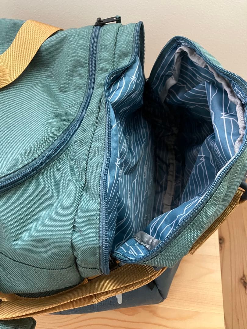 ★美品★L.L.Bean ボストンバッグ 【グリーン×ベージュ】