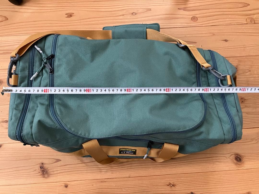 ★美品★L.L.Bean ボストンバッグ 【グリーン×ベージュ】