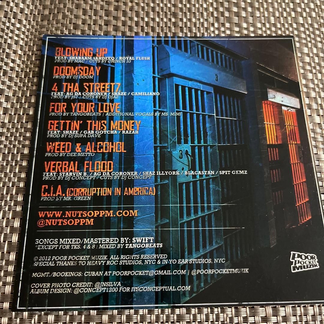 【激レア・アングラCD】BEHIND THESE BARS EP / NUTSO