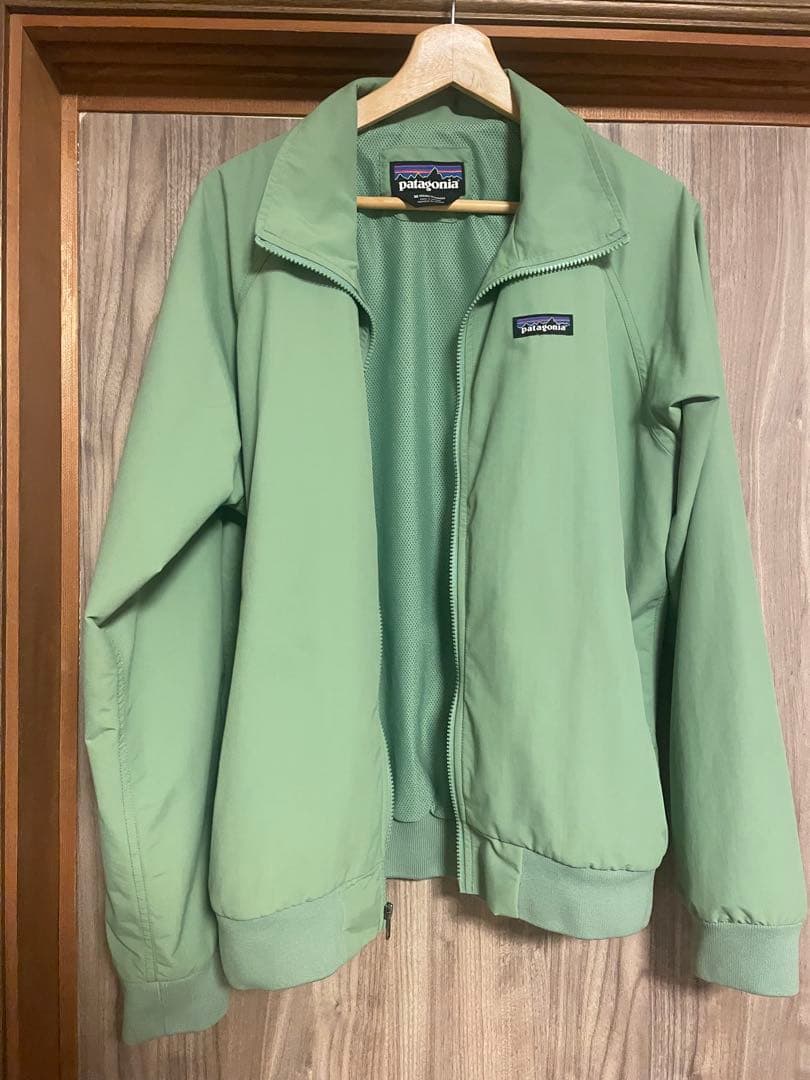 Patagonia ミントグリーン ジップアップジャケット