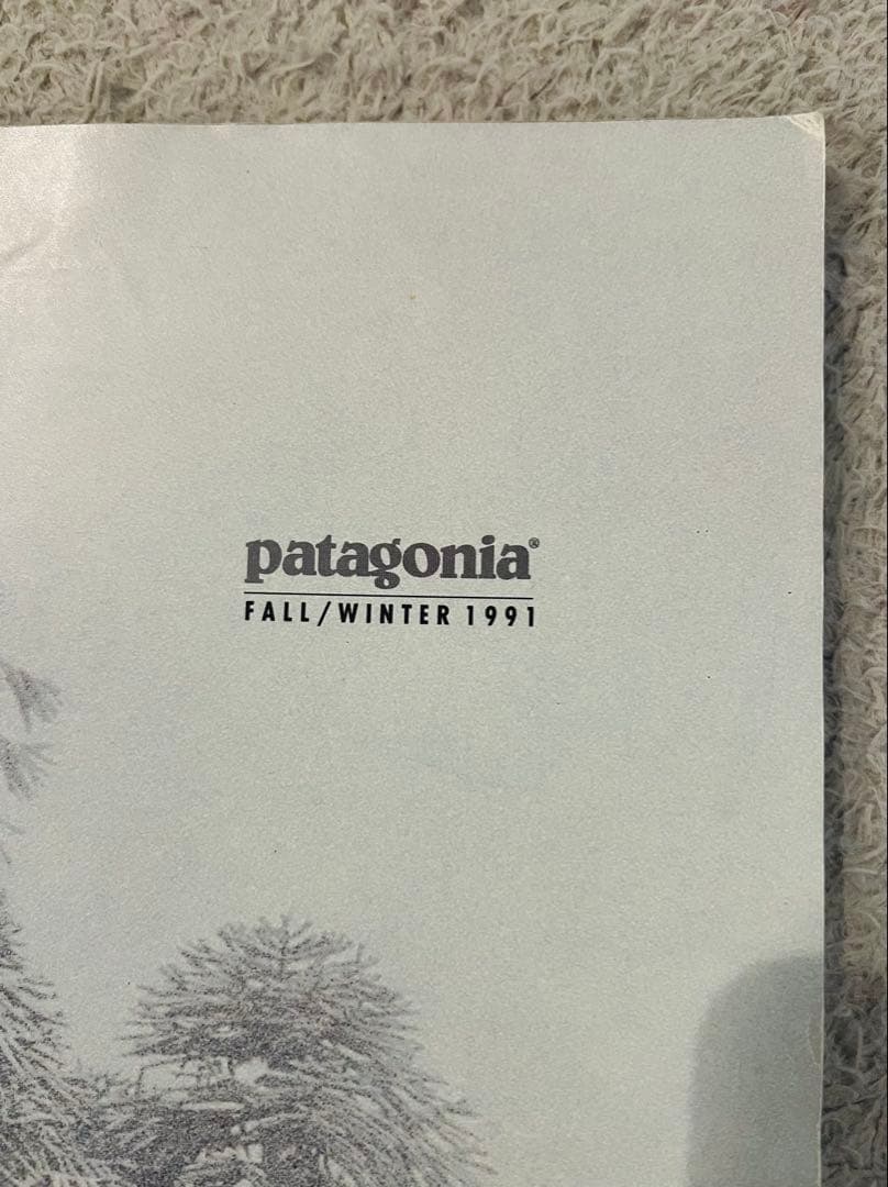 1991年FALLWINTERパタゴニアPATAGONIAカタログCATALOG