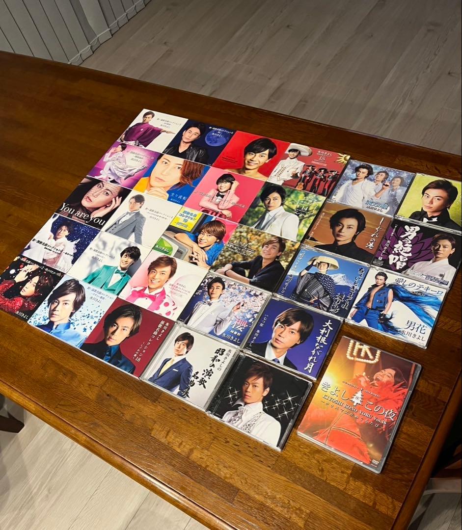 氷川きよし　CD・DVD まとめ売り