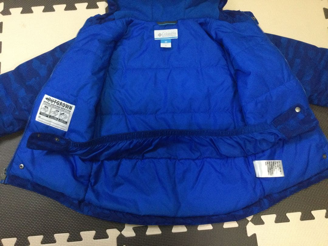 Columbia スキーウェアセット 青　キッズ　XS 120サイズ