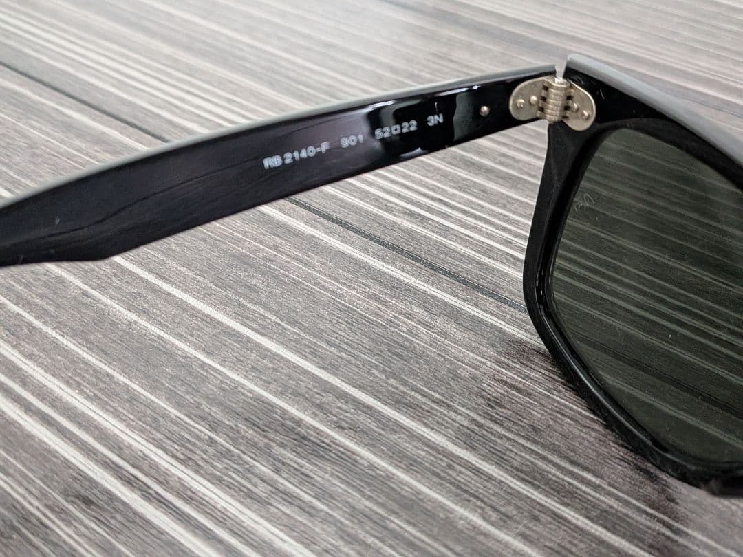 Ray-Ban Wayfarer サングラス RB2140F ブラック　美品