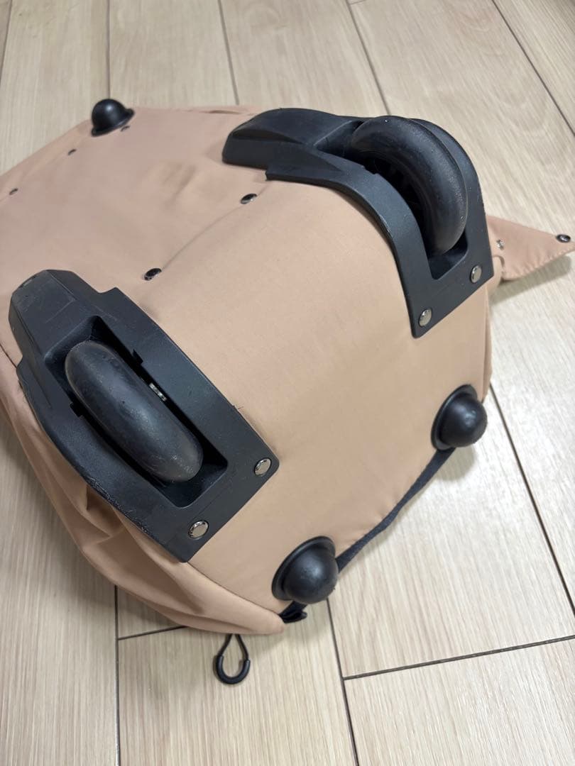 MILESTO ミレスト　ダッフルキャリー BEIGE ボストンキャリー