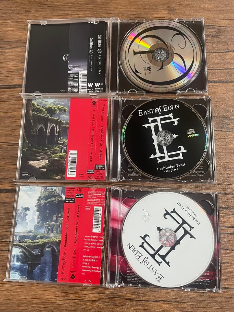 East of Eden イーストオブエデン　CD3枚セット