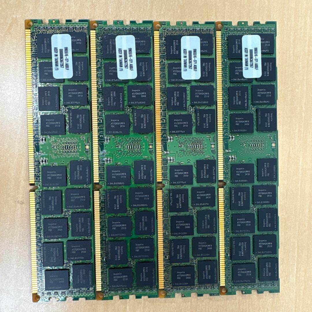 Kingston PC3-12800R 16GB×4 計64GB
