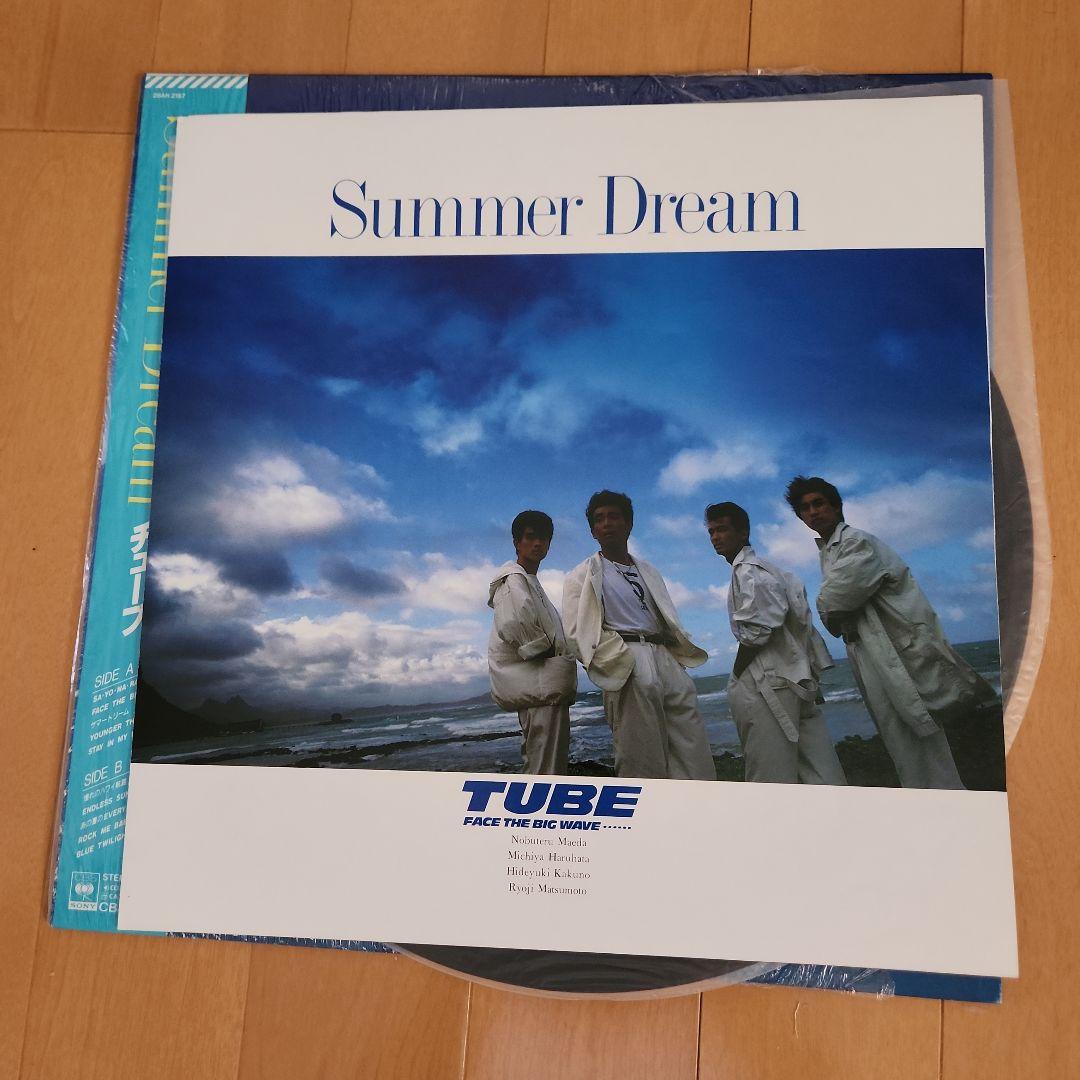 帯付きTUBE/ 3枚セット レコード