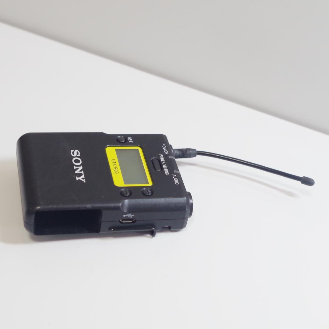 T0891 SONYソニー　ワイヤレスピンマイクUTX-B03