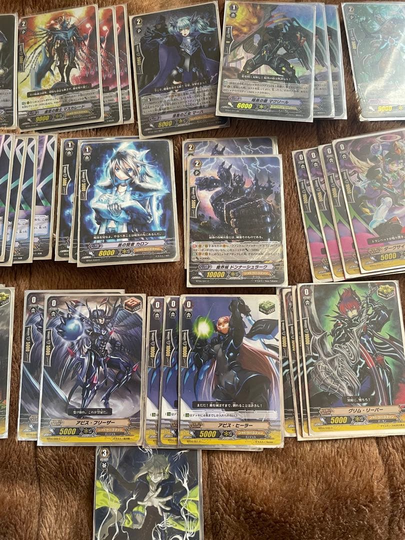 ヴァンガード　シャドウパラディン　デッキ　スリーブ付き　雀ヶ森レン
