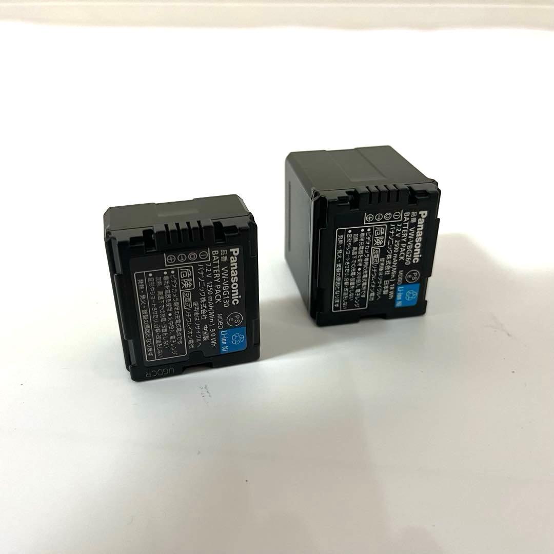 バッテリー2個付! Panasonic HDC-TM750 ビデオカメラ