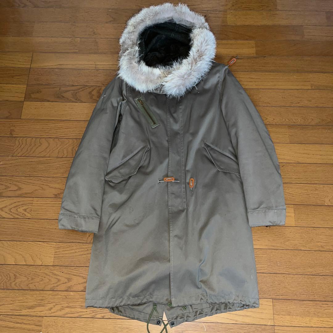 マーカ ブラックレーベル M-65 フィッシュテール モッズコート美品 M-51