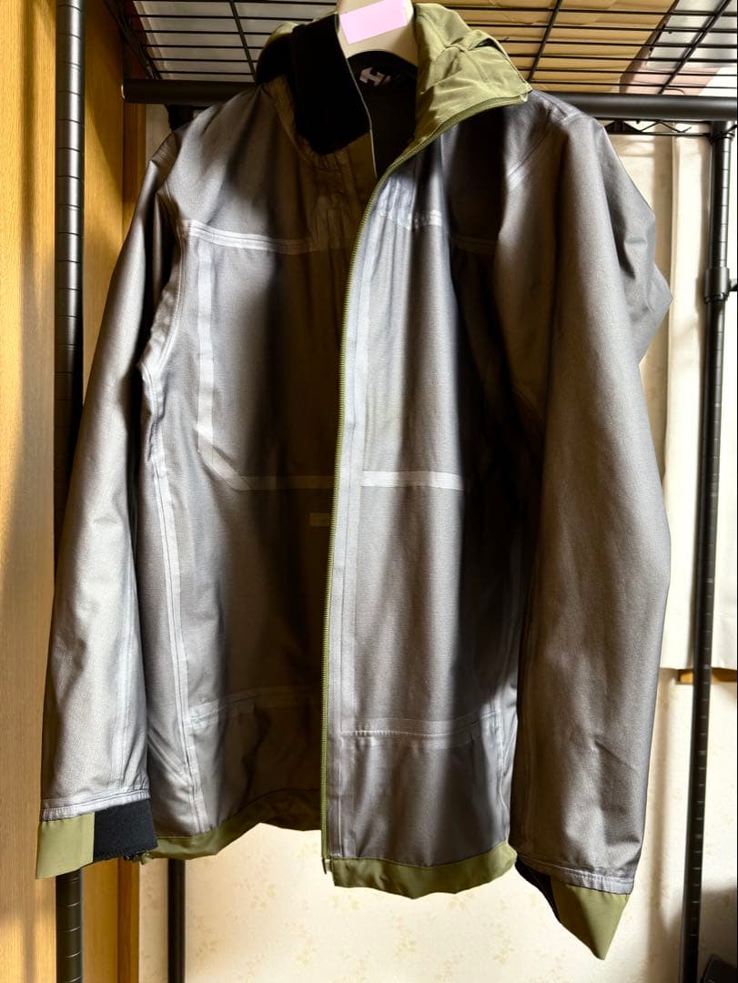 HELLY HANSEN ジャケット ゴアテックス カーキ L