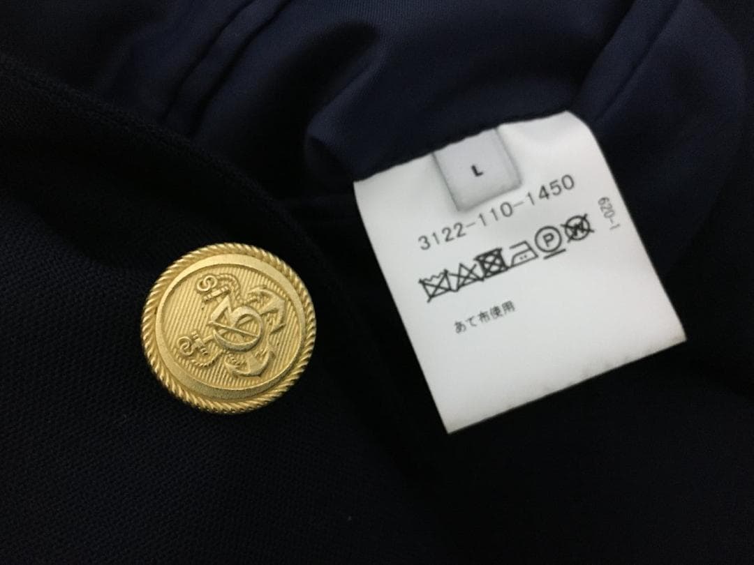 ユナイテッド アローズ 23ss 春物 紺ブレ ダブルブレスト ジャケット