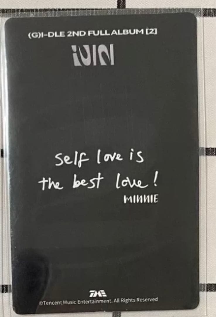 (G)I-DLE  マカオ TME サイン会 C ミンニ 中華