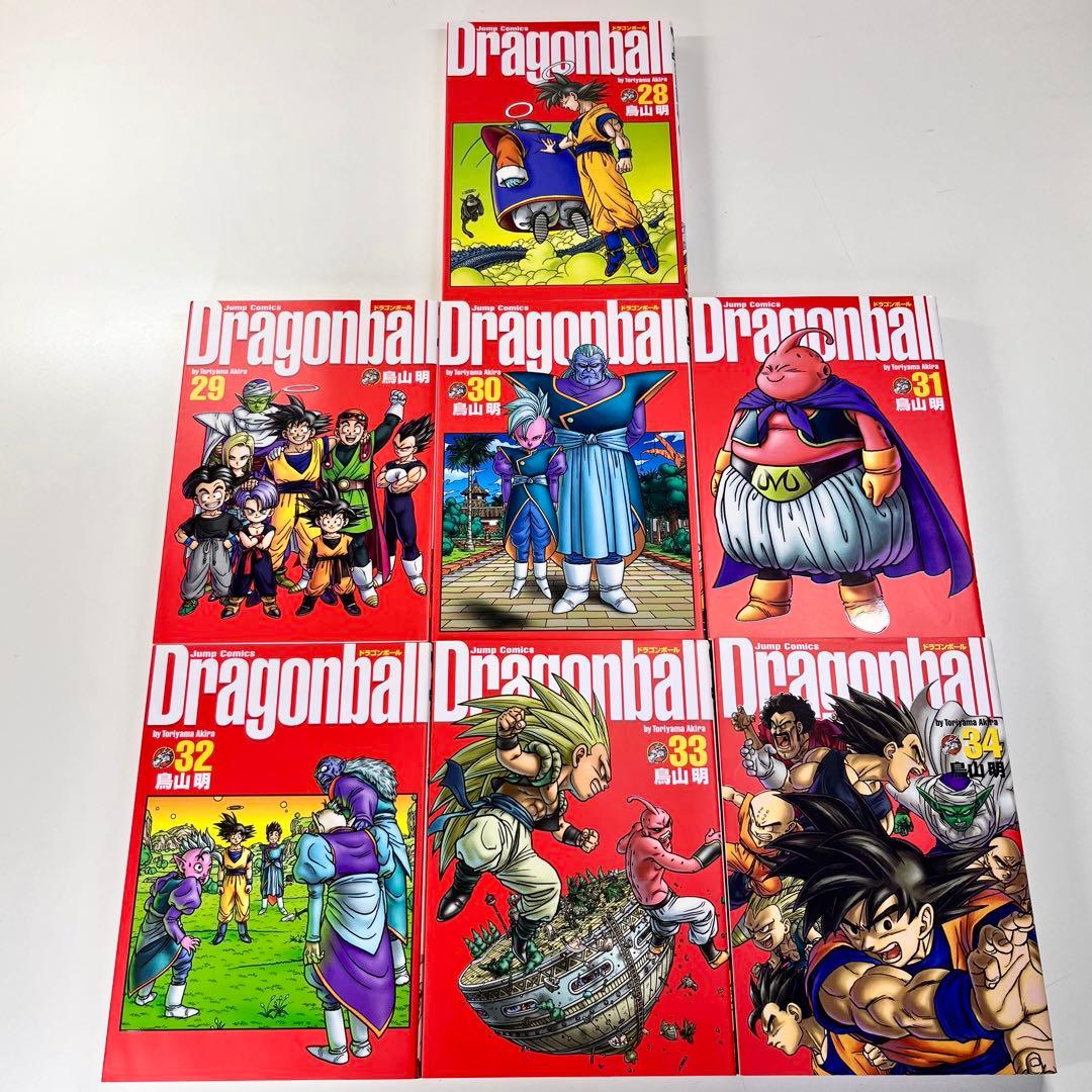 ドラゴンボール 完全版 全巻(1〜34巻)セット 初版32巻(3〜34巻)鳥山明
