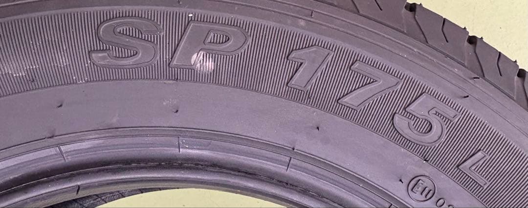 送料込み　新車外し　155/80R14 夏タイヤ４本セット