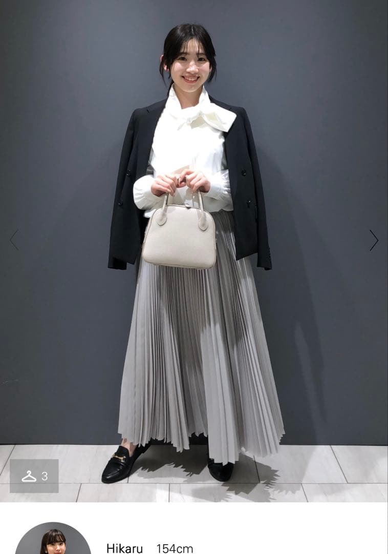 【新品タグ付き】セオリーリュクス25Refined Pleats Pilil