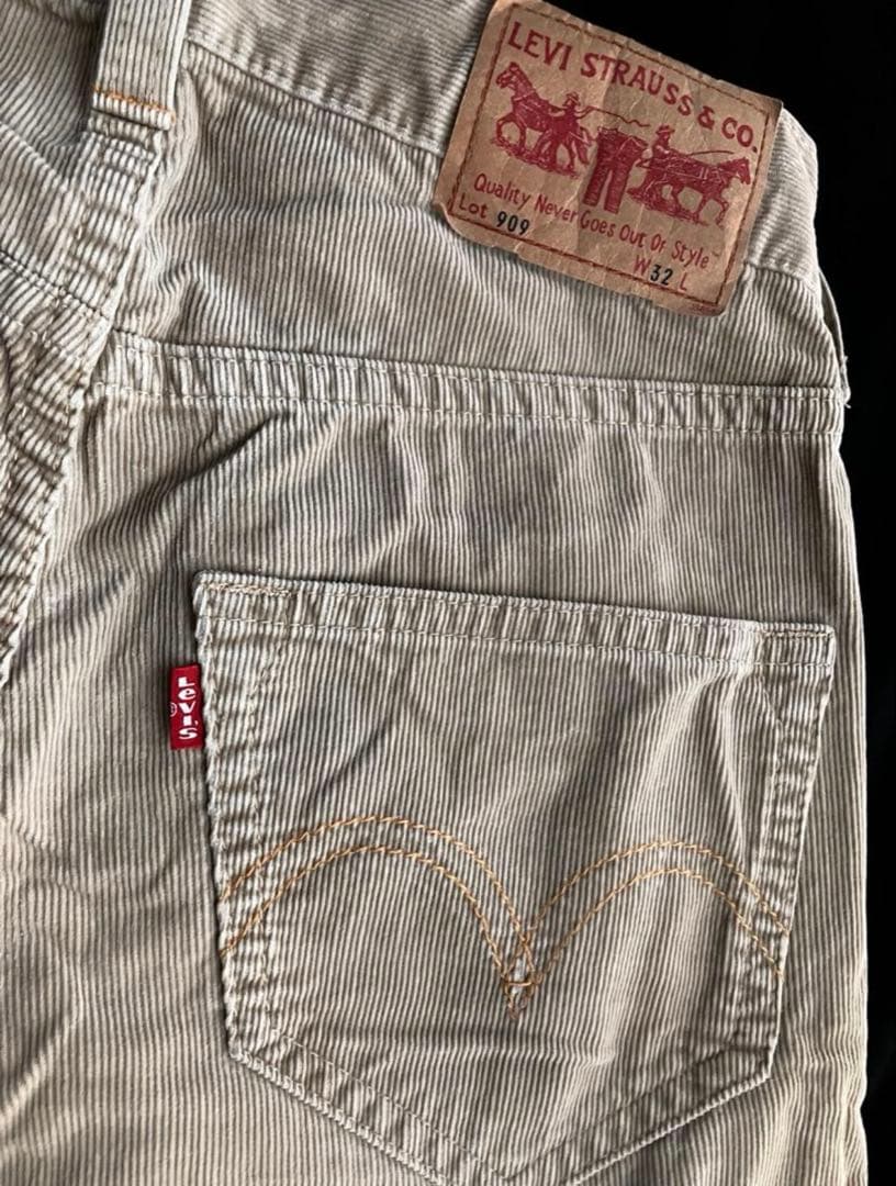 Levi's／リーバイス 909 サルエル コーデュロイ W32