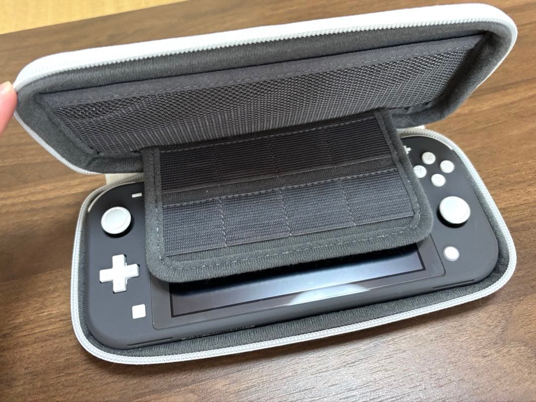 Nintendo Switch Lite グレー 本体、充電器、ケース、箱