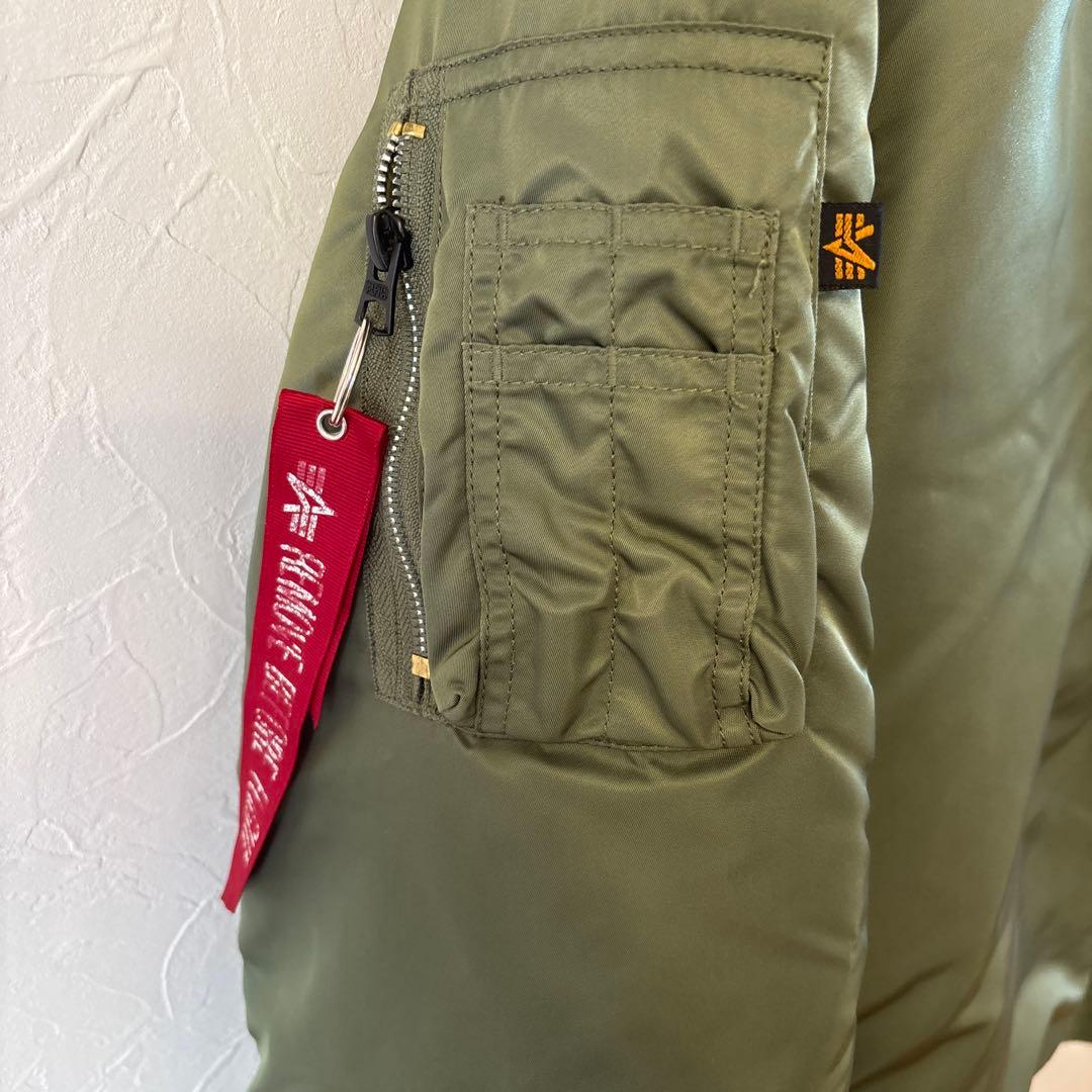 MA-1フライトジャケット オリーブ　Alpha Industries